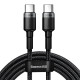 Baseus Cafule cable USB USB 2.0 2 m USB C Negro